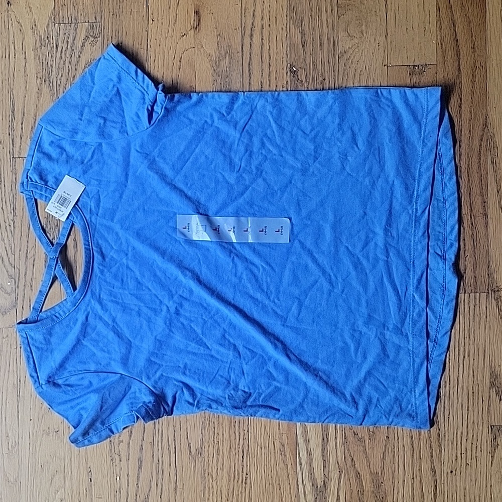 BNWT Old Navy Girls Large Blue t-shirt